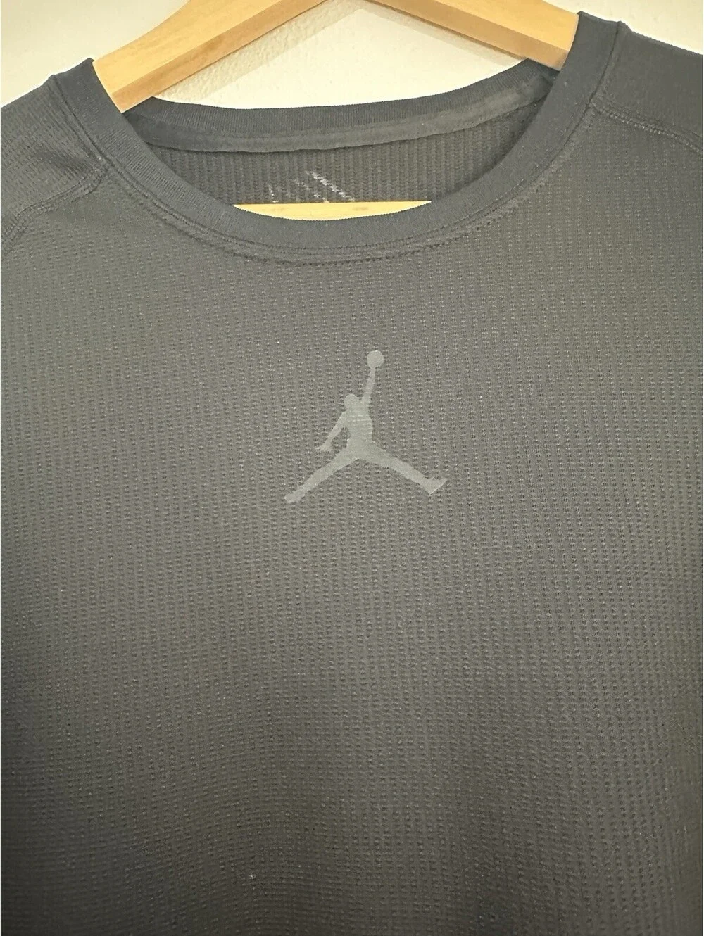 Jordan Training Dri Fit Long Sleeve For Sports, Training OrCasual Wear.  Black L